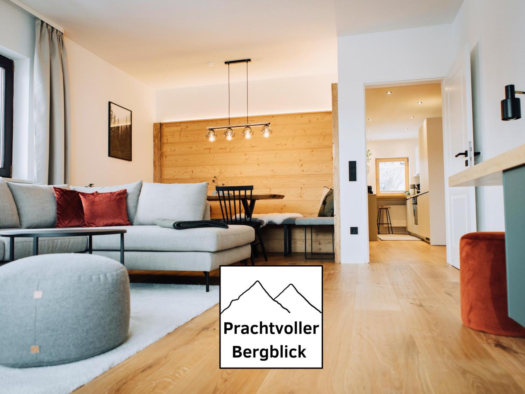 Die Karwendelsuite - 5 Sterne Fewo Mit Bestem Bergblick, Zentrumsnah & Ruhig Gelegen, Familienfreundlich Mittenwald Exterior photo